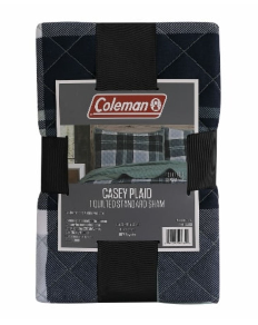 Coleman Quilted Standard Sham - Gregory Plaid  20x26 inch