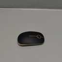 VssoPlor Wireless Mouse, 2.4G Slim Portable Computer Laptop Mouse with Nano Receiver Quiet Silent Optical Mice for Notebook, PC, Laptop, Computer-Black and Gold