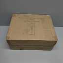 TOBUSA Rustic Vintage White Floor Lamp for Living Room Bedroom, 64inch Traditional Tall Floor Lamp with White Linen Shade, Retro LED Standing Pole Lamp Upright Floor Light for Home Decor, Pull Chain