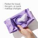 Clinique Take The Day Off Micellar Cleansing Makeup Remover Wipes For Face and Eyes | For All Skin Types | No Water Required | Perfect For Gym or Travel, 50 Count