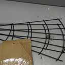 Mklsit 4 Pack 23'' Plant Trellis for Potted Climbing Plants Indoor, Outdoor Metal Garden Trellis for Climbing Plants Houseplants Flowers Vine Ivy, Fan Shape, Black, 23.6" Fan Shape