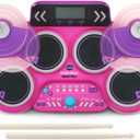 VTech Kidi Star Drum Pad, Pink