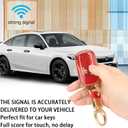 2 x for 2022 Honda Key Fob Cover with Keychain, For Honda Accord Civic Smart Remote Key Fob Case