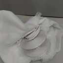 SmoothNovelty 3 Pcs 75 x 79 Inch Cuttable DIY Self Adhesive Window Screen Kit Invisible Screen Mesh with Adhesive Straps Reusable Mesh for Patio Summer Window Air Filtration Keep Form Pollen Bugs