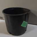 The HC Companies 2.62 Gal Nursery Pot - Plastic Plant Pots with Drainage Holes for Seedlings, Garden Plants, Flowers, Black
