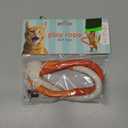 Cat Toy Bite Rope Funny Wear Resistant Home Portable Educational Toys Multipurpose Pet Chew Toy for Small Animals Kitten Puppy Accessories Orange