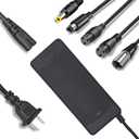 Electric Bike Charger 48V, 54.6V 2A Charger (5 Plugs) Fast Universal for 48V Lithium Battery, Compatible with Ebike, One Wheel, Electric Bicycle, Rad Power Bike