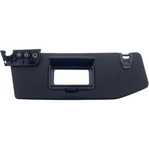 Driver Side Sun Visor Without Light Replacement Fits for Jeep Wrangler JR Gladiator 2018 2019 2020 2021 2022 2023 Replace 6BR80TX7AQ with Makeup Mirror(Left Driver Side (NO Light)