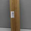 Curtain Rods for Windows 16 to 48 or 60 Inches Max Adjustable Length 1 Inch Diameter Window Curtain Rod with Aluminium End Cap, Brushed Nickel