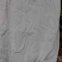 LOVQUE 100% Washed Cotton Duvet Cover Twin Size, Linen-Like Textured White Fade-Resistant Natural Bedding Set (No Comforter), 68x90 Inches