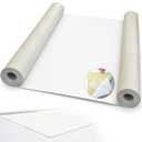 Self-Adhesive Outdoor Waterproof TPO Roofing Membrane Roll 40" X 16.5' RV Roof Membrane Kit, TPO Butyl Sheet Rubber Roofing Material for Camper, Metal Roof Leak Repair, White