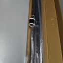 Tension Curtain Rod 43 to 162 Inches (3.6 to 13.5 ft), 1.26" Diameter Spring Adjustable Heavy Duty Long Large Curtains Pole for Windows Door Bathroom Patio Outdoor No Drilling, Black