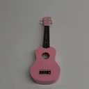 Trendy Soprano Ukulele for Beginners 21 Inch Hawaiian Wood Ukelele for Adult Student Starter (Pink)