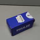 MIULEE Pack of 2 Decorative Throw Pillow Covers Checkered Plaids Tartan Linen Rustic Farmhouse Square Cushion Case for Bench Sofa Couch Car Bedroom Coffee and Brown 18x18 inch 45x45 cm