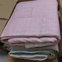 Scalloped Washable Rugs for Living Room, Solid Pink 6x9 Area Rugs for Bedroom Girls, Non Slip Scalloped Rug with Rubber Back, Soft Dorm Nursery 6x9 Rugs for Dining Room