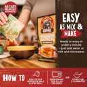 Kodiak Instant Oatmeal Packets, Maple Brown Sugar, High Protein,100% Whole Grains, 6 boxes with 6 packets each (36 packets total)