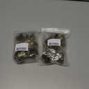 2 x Christmas Bell Garland for Mantel Decor, 6FT String of 11 Jingle Bells with 2 Hanging Loops Christmas Tree Home Door Vintage Decorations