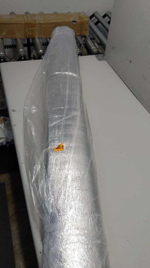 Reflective Insulation Roll 59in x 10Ft (3mm) Foam Core Radiant Barrier Double Reflective Aluminum Foil Wrap Insulation Sheet Thermal Shield for Winter RV Window Thermal Cold Insulating Summer Heat 