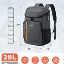 TOURIT Cooler Backpack Lightweight Insulated Backpack Cooler Leak-Proof for Men and Women, Sports Fan Coolers