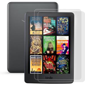 IPROKKO 2 Pack Anti Blue Light Screen Protector for 7-inch Kindle Paperwhite 12th Gen 2024 & Kindle Colorsoft 1st Generation (Signature/Kids Edition). Matte Anti-Glare High Clarity Protective Paper-like Film, Compatible With Kobo Aura 2, Boox Go 7