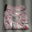 Sylfairy Girls Pajamas Silk PJS Set Satin Sleepwear Long Sleeve Jammies for Kids Button-Down Nightwear Loungewear 8Y (Pink)