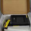 JRD 10inch PTC Space Heater with 80Oscillation, Thermostat, 12h Timer, Fast Heat, Eco Mode, Remote, 1500W Small Quiet Safe Room Electric Heater, Portable Desk Heat for Office Bedroom