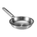 VEDNHOL 8 inch Tri-Ply Stainless Steel Frying Pan,PFOA&PTFE Free Skillets,Chef's Pans,Dishwasher and Oven Safe Cookware, Works on Induction,Ceramic and Gas