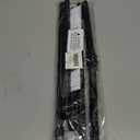 WEIXINHAI 2 Pack Black Spring Tension Curtain Rods 2346 Inch Adjustable Expandable Spring Loaded Curtain Rods No Drilling Suitable for Small Short Tension Rods 2334 Inch Doors, Windows, Closet