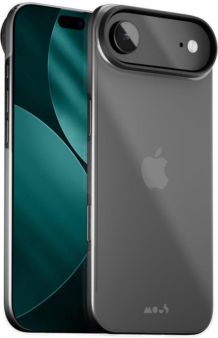 Mous for iPhone Air Super Thin Case, Anti-Yellowing and Crystal Clear, Size: iPhone 17 Air