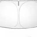 2026 Windshield Sun Shade for Tesla Model Y & Model 3 Lightweight Easy Foldable Car Windshield Sunshade - Sunlight and Dashboard Protection Accessories