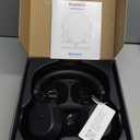 Wireless Headphones for TV with LED Display, TV Headphones Wireless for Seniors with Transmitter Charging Base, No Audio Delay Bluetooth V5.3, Plug and Play, Gift for Seniors/Hearing Impaired (Black)