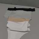 Wealurre Womens Underwear High Waisted Seamless Thongs for Women Breathable No Show Panties for Ladies 4 Pack Size L