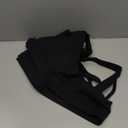 Cordaw Zipper in Front Sports Bra High Impact Strappy Back Support Workout Top (3X-Large, 1-Zipper Black)