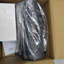 4 Inch Inline Duct Fan 130CFM Airflow with Stepless Speed Control Low Noise Energy Saving Ventilation Booster Fan for Grow Tents, Workshops, Basements