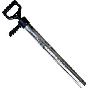 Shrimp Pump, Mantis Shrimp Pump, Easy to Carry Beach Artifact, Shrimp Extractor Clam Pump, Fish Pump Seafood Catching Device, Stainless Steel Catching Tool (Style A 72cm)