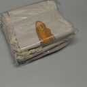 Pack of 2 gobyhumm 4 Pieces Linen Toast Reusable French Baguette Biscuit Bag Cotton Drawstring Bread Bag for Homemade Container（2 Baguettes+Bread+Letter bread）