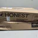 The Honest Company Comfort Dry Disposable Daytime Diapers, Hypoallergenic, Fragrance-Free, Sensitive Skin, Just Peachy + Flower Power, Super Club Box Size 3 (1628 lbs), 120 Count