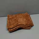 decorUhome Fall Rust Chenille Throw Pillow Covers 16x16 Set of 2 Thick Textured Slubby Couch Pillow Covers Farmhouse Accent Modern Neutral Decorative Pillow Cases for Bed Sofa Living Room