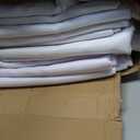 10-Pack White Tablecloths for Rectangle Tables, 60 x 102 Inches, Stain-Resistant Polyester Fabric for 6 Foot Tables - Washable Table Covers for Weddings, Banquets, Birthday, Parties, Events