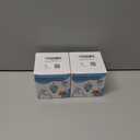 2 x Interactive Cat Toys for Indoor Cats,Rechargeable Automatic Concealed Cat Feather Teaser,Motion Activated Enrichment Toys for Indoor Bored Adult Cats(Color) (White)