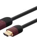 Monoprice 4K High Speed HDMI Cable - 4K@60Hz, 18Gbps, HDR, CL2 In-Wall Rated, Active, 100ft, Black
