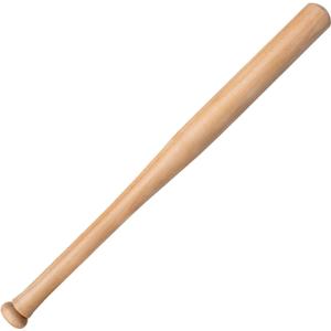 Baseball Wood Bat, 25 Inch Durable and Sturdy Lightweight, Glossy Finish with Cupped for Baseball Training Games or Casual Play