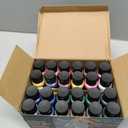TMOL Acrylic Paint Set, 24 Colors (2 oz/Bottle) with 12 Art Brushes, Art Supplies for Painting Canvas, Wood, Ceramic & Fabric, Rich Pigments Lasting Quality for Beginners, Students & Professional Artist