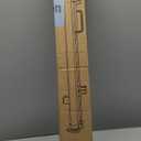 Cideny Retractable Baby Gate for Stairs, 55" Wide Mesh Dog Gate Indoor, 34" Tall Child Gate for Doorways, Hallways, Deck, Indoor Outdoor Pet Baby Safety Essentials for Home, Grey (Gray)