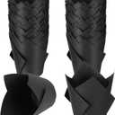 200 Pack Black Tulip Cupcake Liners, Cupcake Wrappers for Baking, 2 inches x 3.1 inches