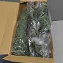 3 Pcs 20 Inch Christmas Cedar Wreath Artificial Greenery Wreath Winter Farmhouse Holiday Decoration with Khaki Ribbon Bow for Front Door Window Xmas Indoor Outdoor Home Decoration