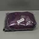 Sports Duffel Bags for Women Dark Purple Weekender Travel Totes Bag for Airplane, Cute Sports Gym Dance Bag Overnight Luggage Bag with Wet Pocket, Carry On Hospital Bag for Labor and Delivery