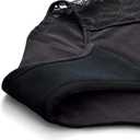 Thinx Ultra-Soft Hi-Waist Period Panties for Women, Leakproof, Reusable, Lace Trim, Holds Up to 12 Tampons (Black, M)