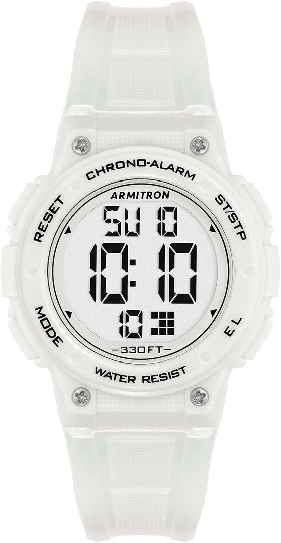 Armitron Sport Women's Digital Chronograph Resin Strap Watch