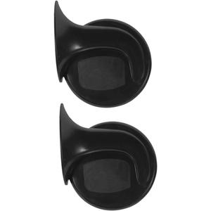 2pcs Motorcycle Horns Loud Speaker Snail Horns for Electric Scooters Easy to Install Dual Tone Motorcycle Accessories Sound Projection for Enhanced Safety